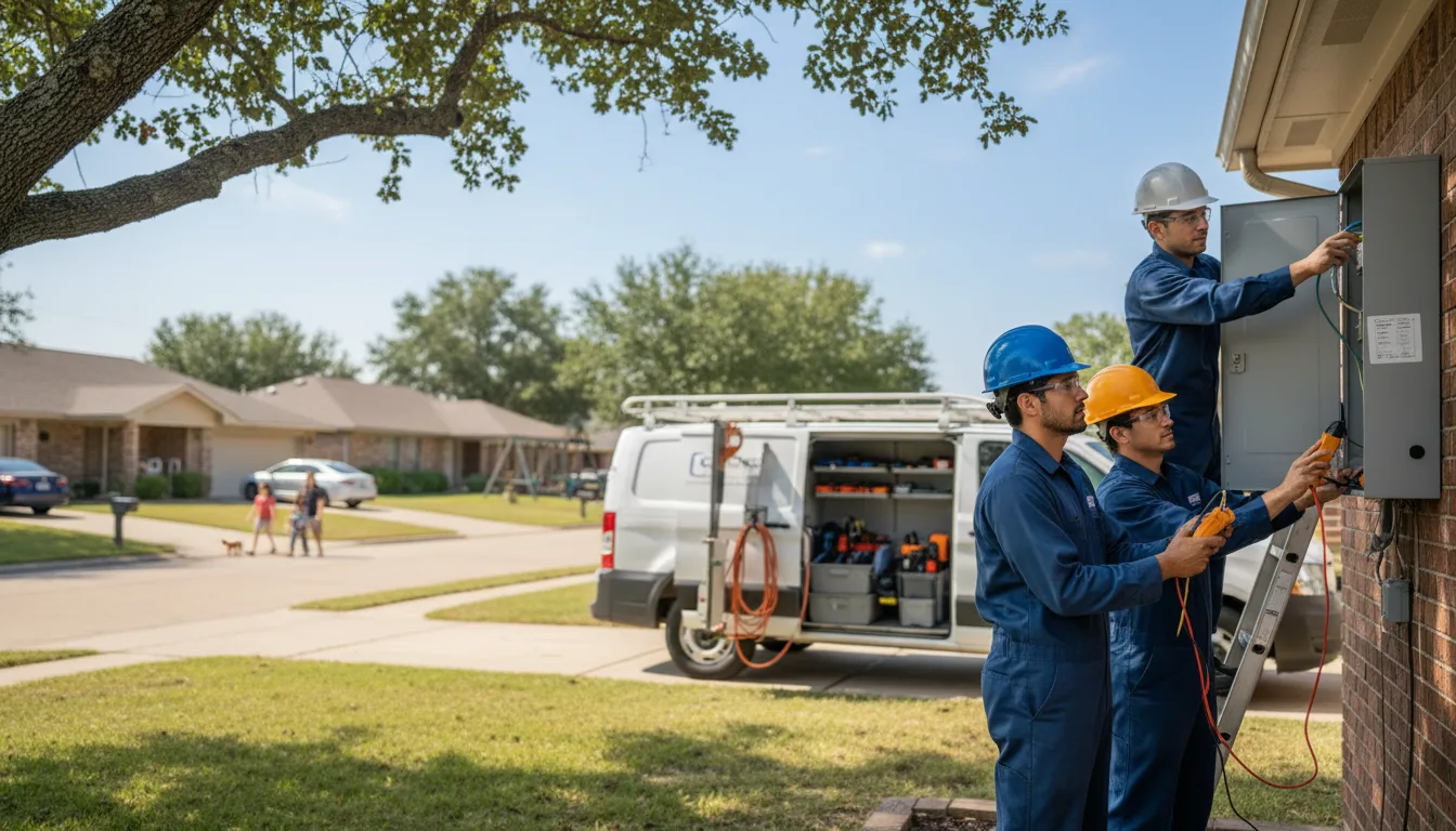 Certified electrician providing emergency electrical services in Beardstown, IL